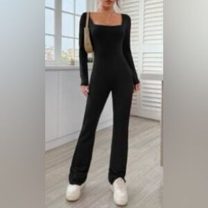 SHEIN Black Jumpsuit with Chic Design